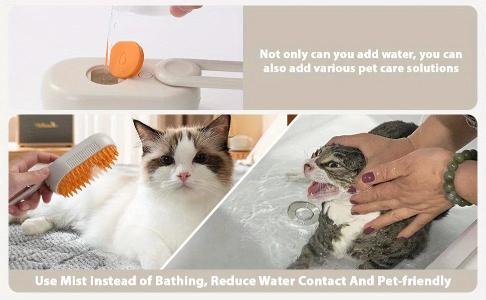 Furhance™ Cat Steam Brush